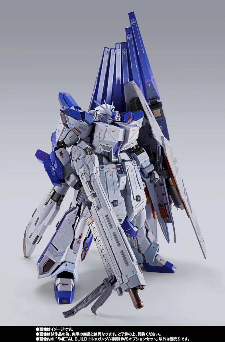 METAL BUILD 收藏玩家準備最後衝刺!BANDAI SPIRITS 宣布,《Hi-ν鋼彈專用 HWS 擴充套件》與《Hyper Mega Bazooka Launcher【METAL BUILD EXPO】》