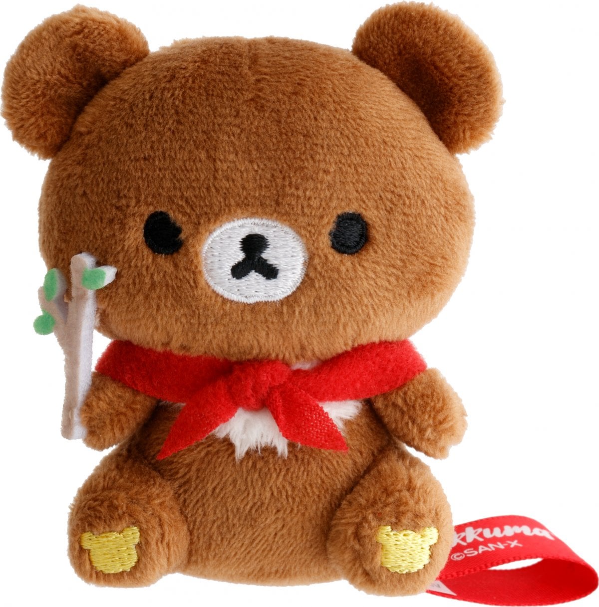《Rilakkuma 拉拉熊 × Coleman》聯名 拉拉熊掌上絨毛玩偶