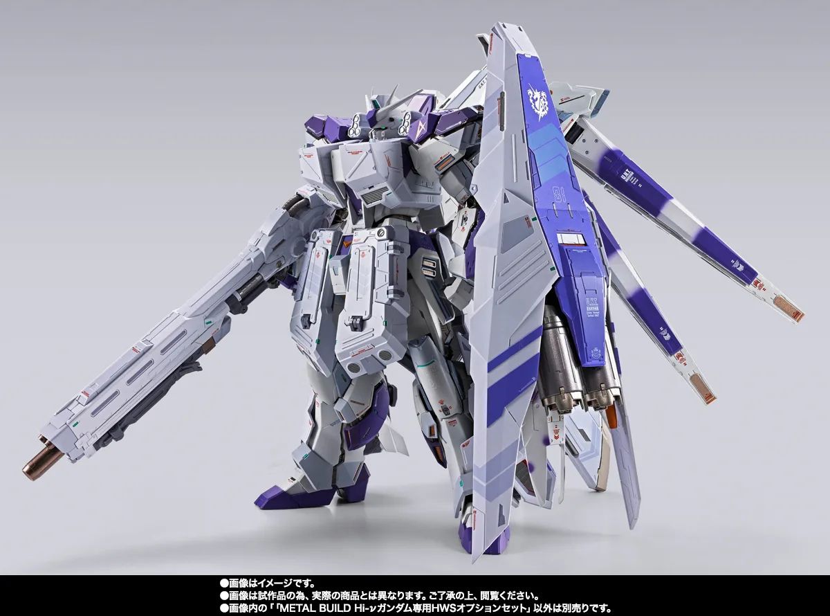 METAL BUILD 收藏玩家準備最後衝刺!BANDAI SPIRITS 宣布,《Hi-ν鋼彈專用 HWS 擴充套件》與《Hyper Mega Bazooka Launcher【METAL BUILD EXPO】》