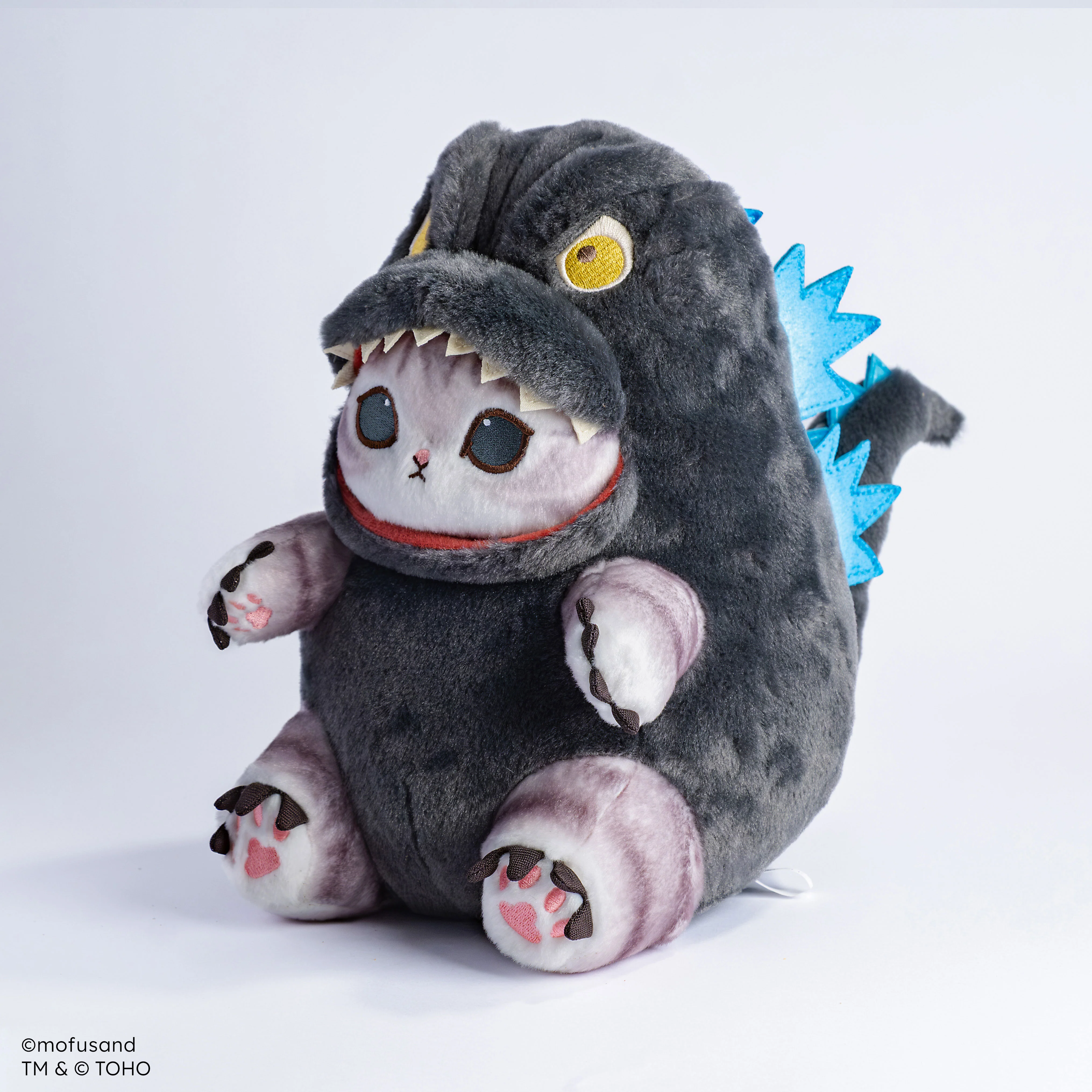 《哥吉拉 × 貓福珊迪》怪獸之王絨毛玩偶正式登場