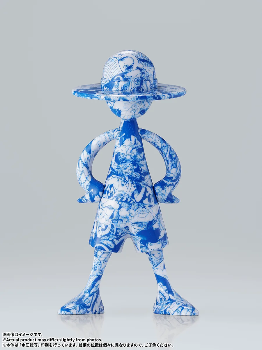 《海賊王》LUFFY's「BLUE SCRAMBLE」限定版第二彈登場!漫畫藝術融合水轉印工藝,每尊都是唯一作品