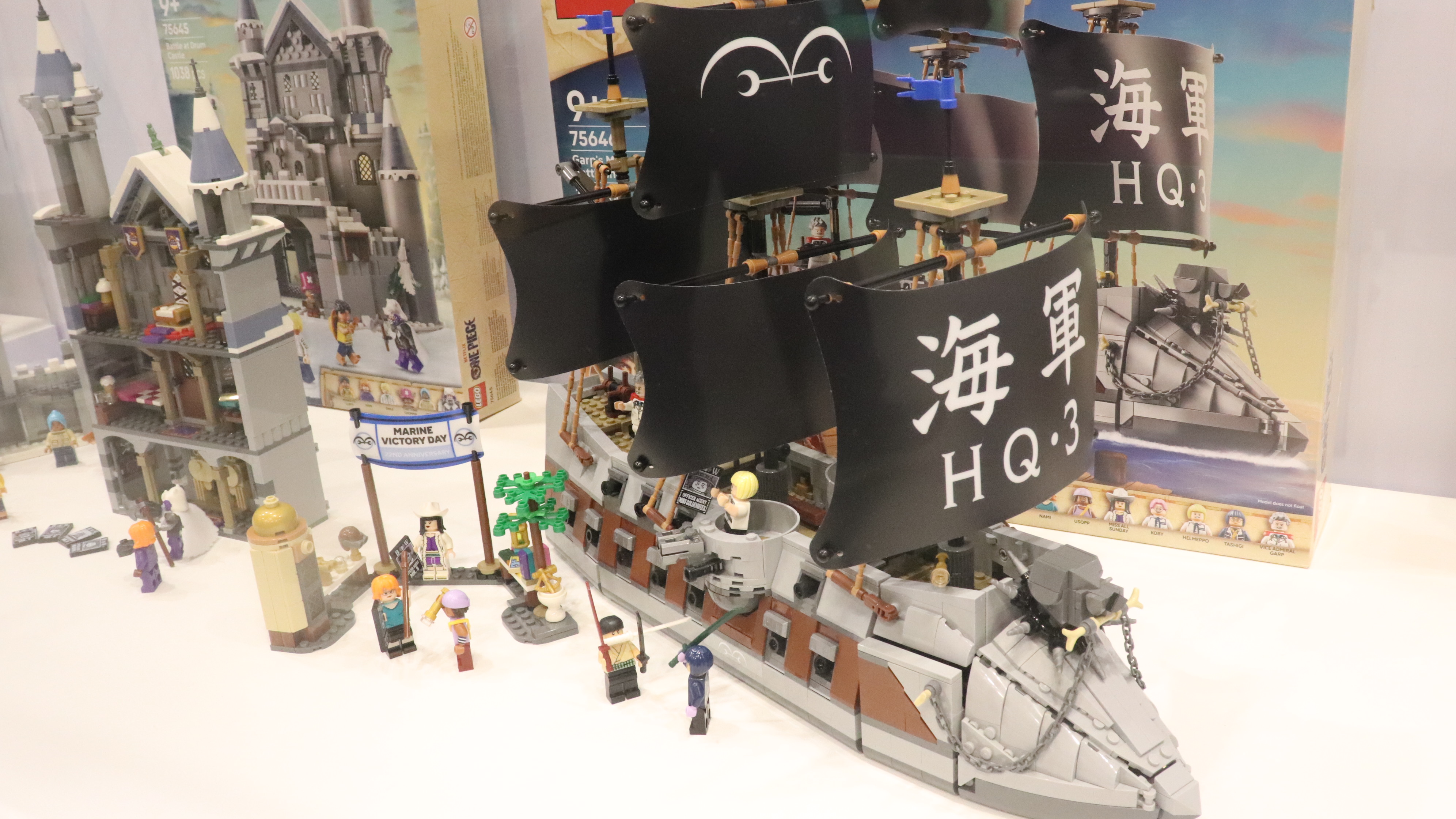 「2026漫博會」樂高®航海王系列新品 75646 卡普的海軍戰艦 oneone現場直擊 !