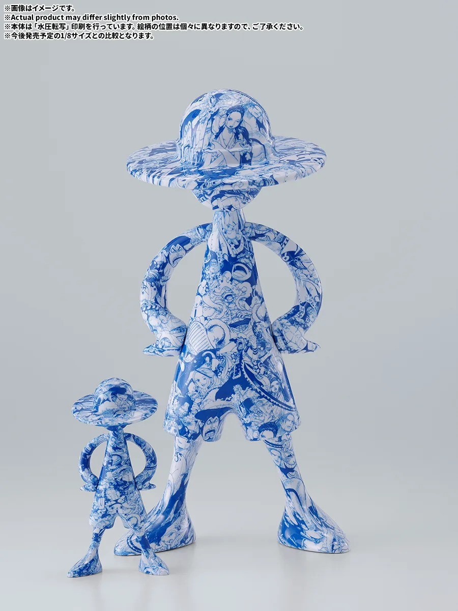 《海賊王》LUFFY's「BLUE SCRAMBLE」限定版第二彈登場!漫畫藝術融合水轉印工藝,每尊都是唯一作品