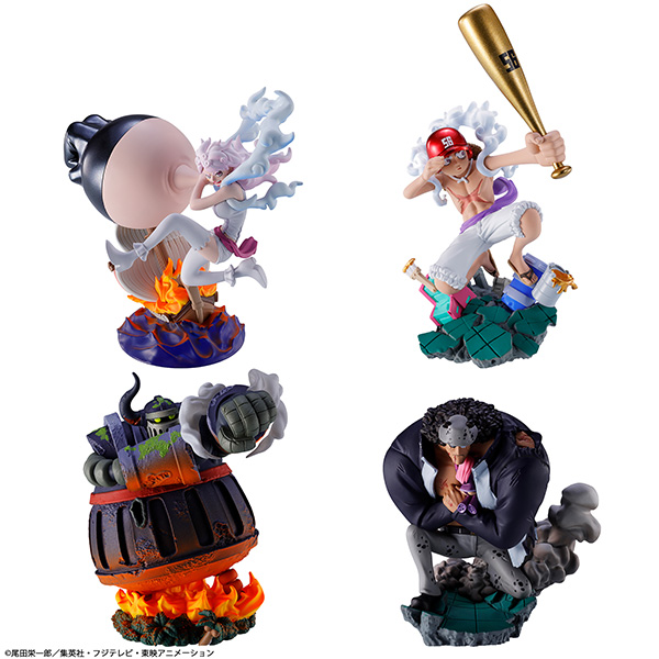 《海賊王》LOGBOX RE BIRTH 蛋頭島篇02登場！五檔魯夫、黃猿、巨大機器人同步立體化