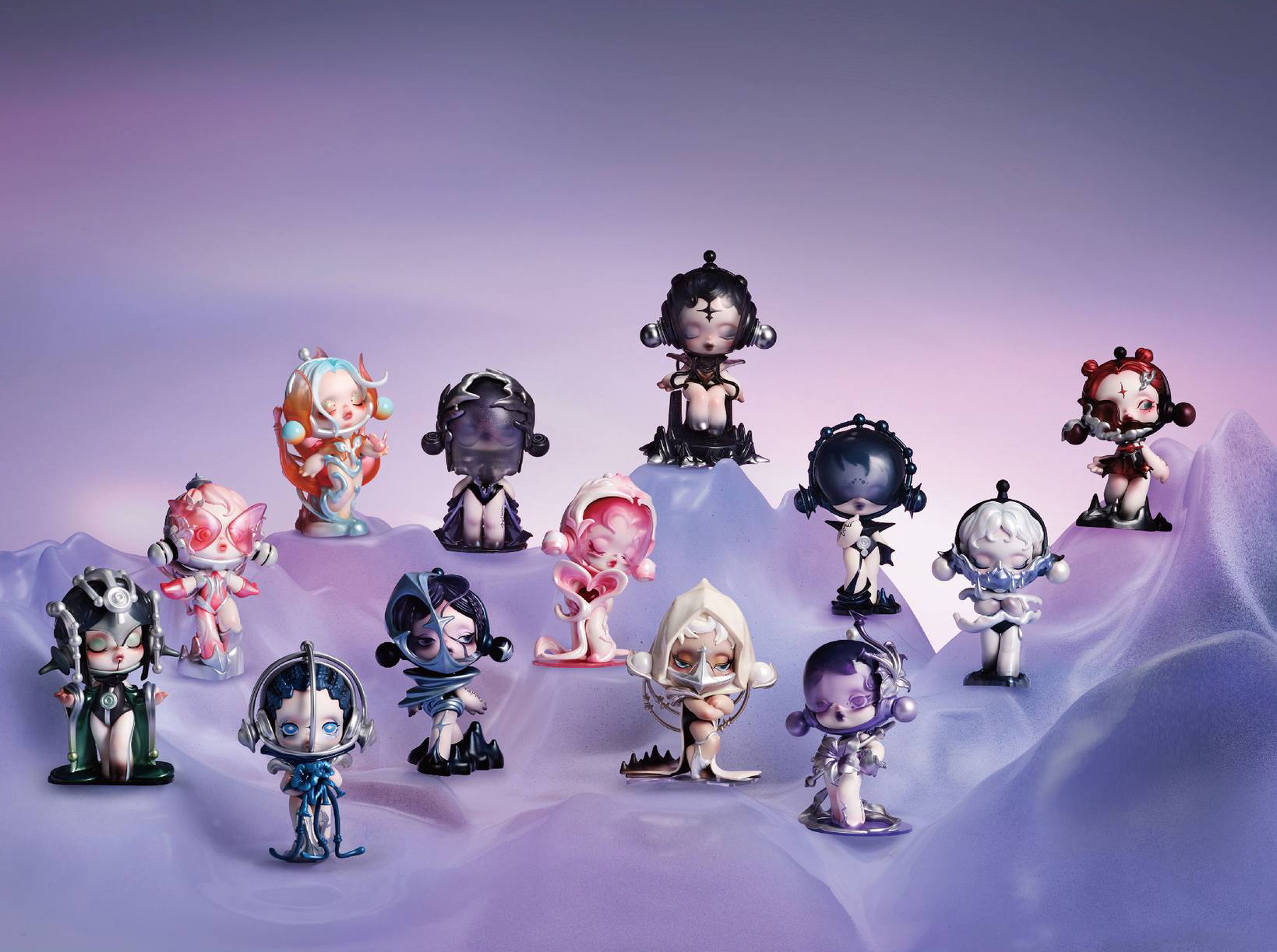 Hello Kitty and Friends Pink Party Series Blind Box Figure | POP MART