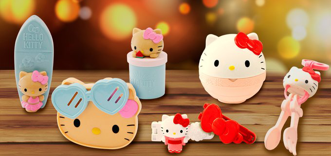 夏日Hello Kitty驚喜登場！7/11起日本麥當勞快樂兒童餐限量玩具