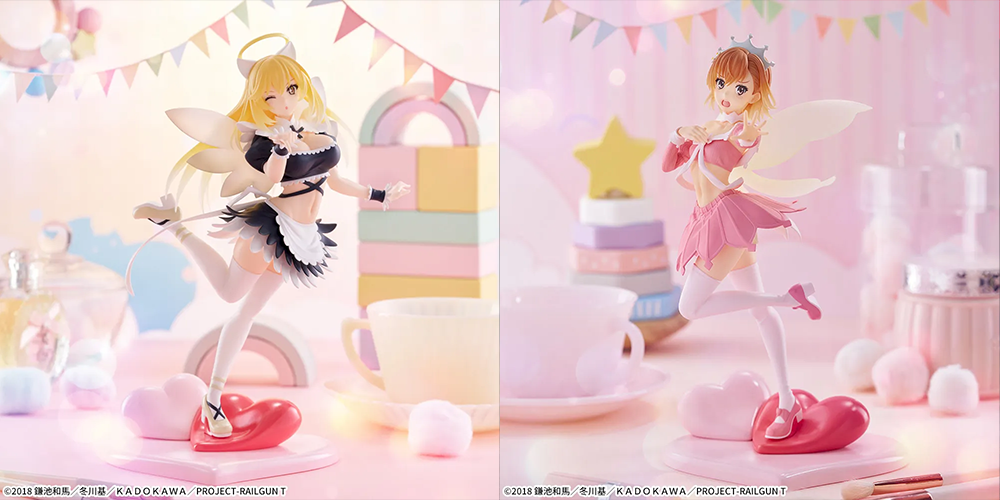 科學超電磁砲T》御坂美琴× 食蜂操祈Luminasta系列夢幻女僕造型可愛登場
